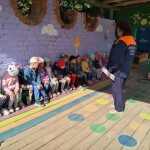 Урок пожарной безопасности в Медведевском детском саду